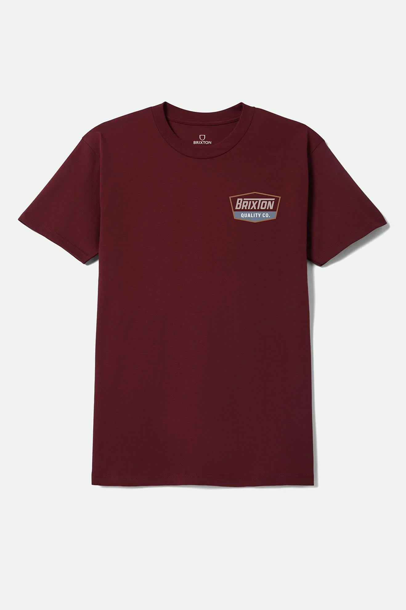 Regal Standard T-Shirt - Burgundy/Tobacco