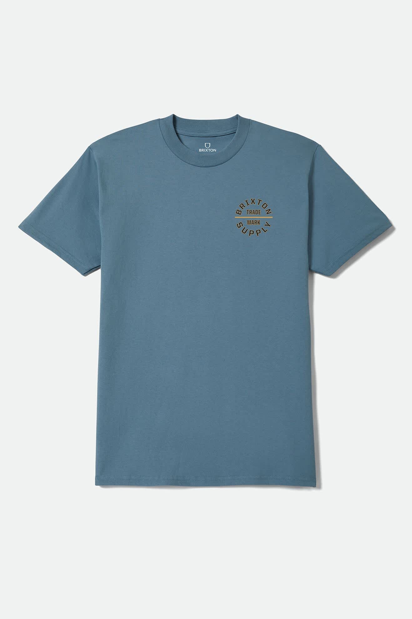 Oath V Standard T-Shirt - Harbor Blue/Sauterne Yellow/Black