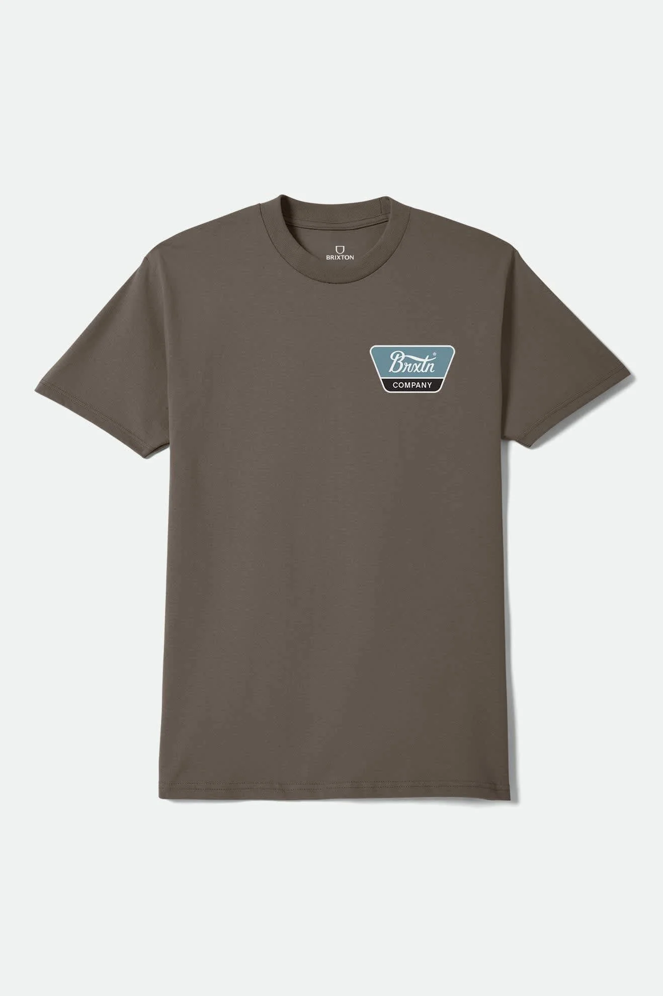 Linwood Standard T-Shirt - Earth/Off White/Jade