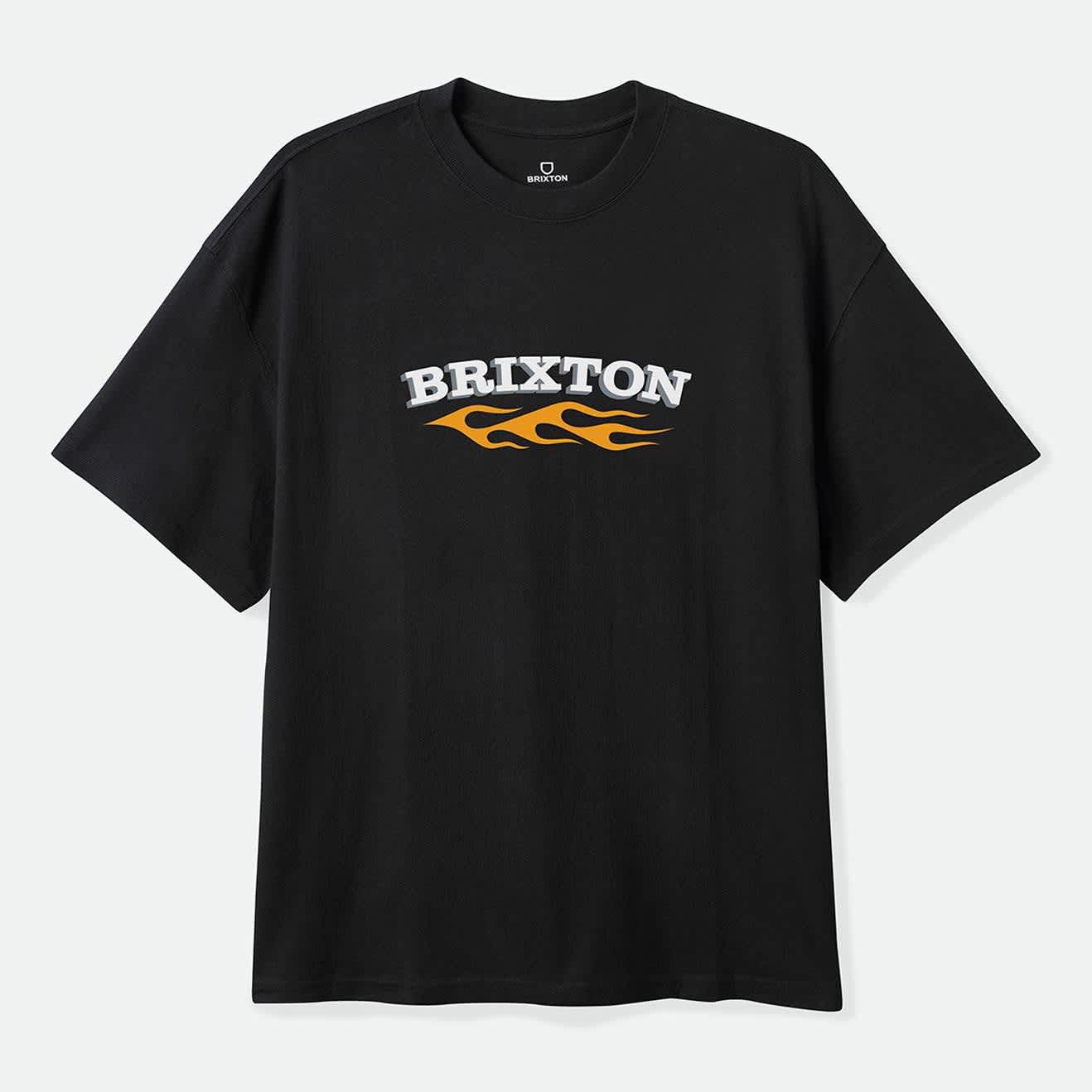 Clifton Boxed Crop T-Shirt - Black