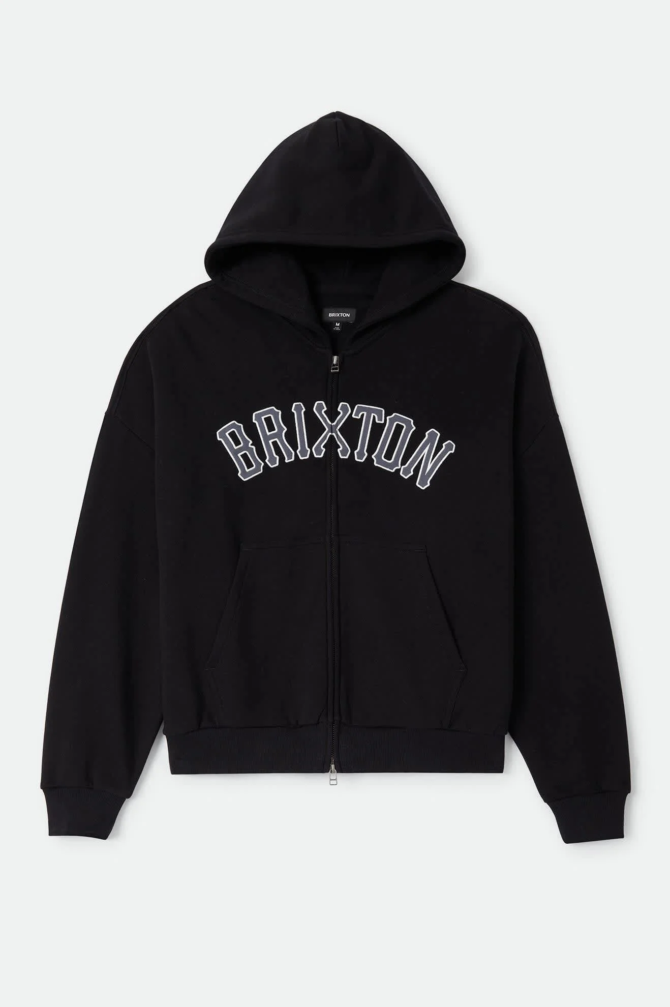 Dugout Zip Hood Fleece - Black/Grey