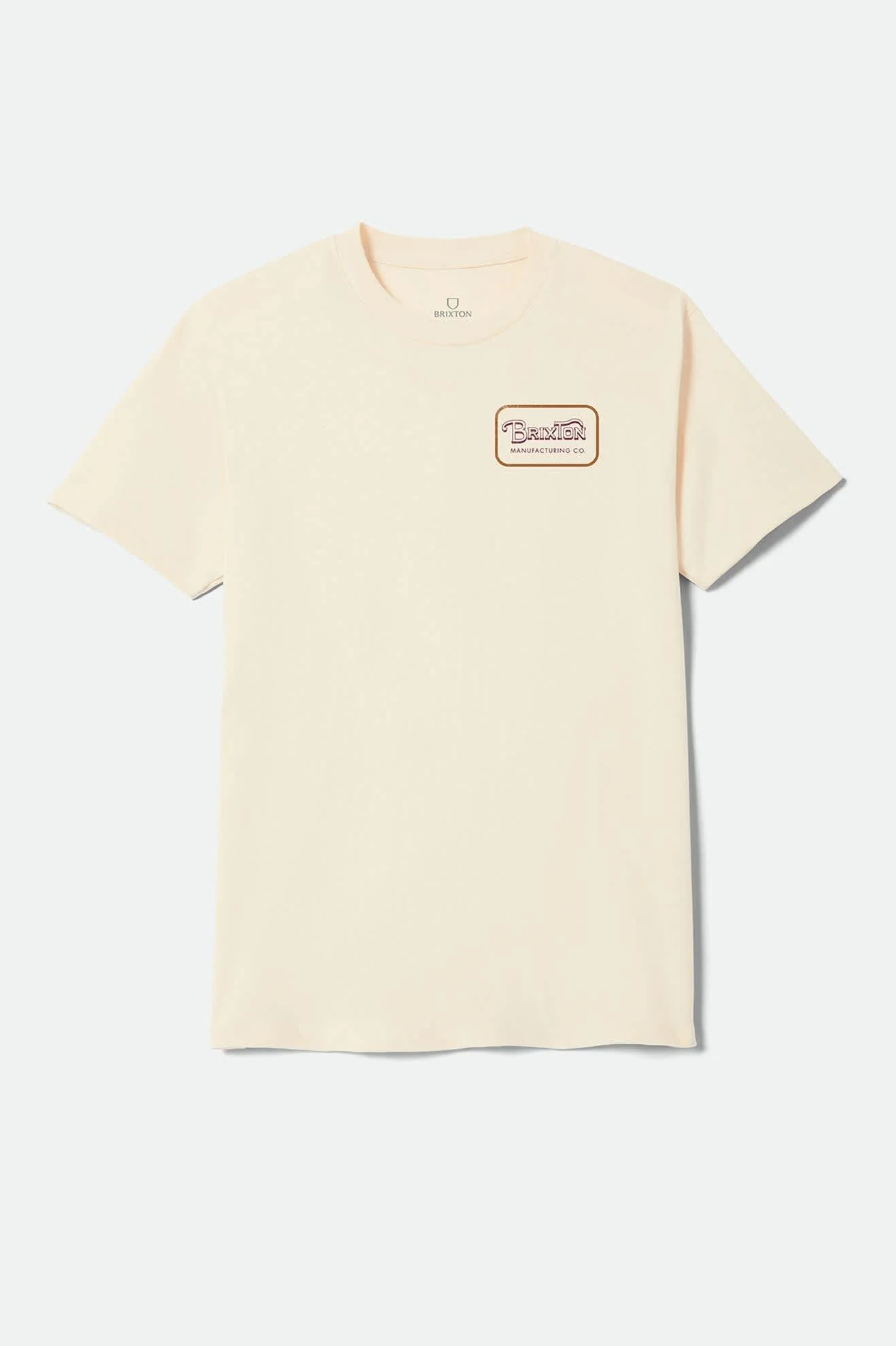Grade Standard T-Shirt - Cream/Burgundy/Rust