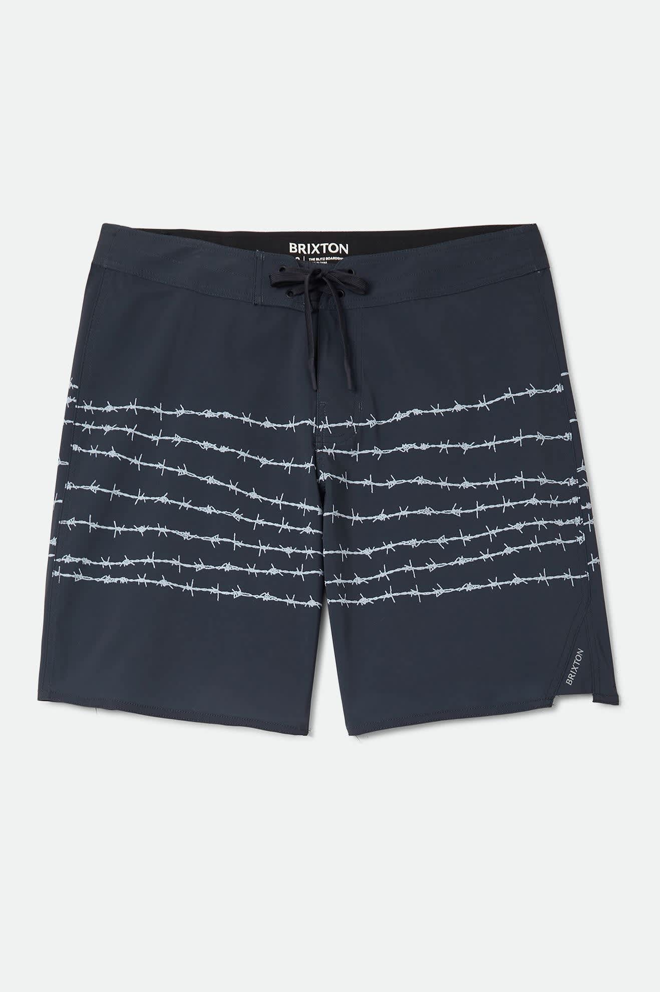 Blitz Boardshort 19 - Black/Barb Wire