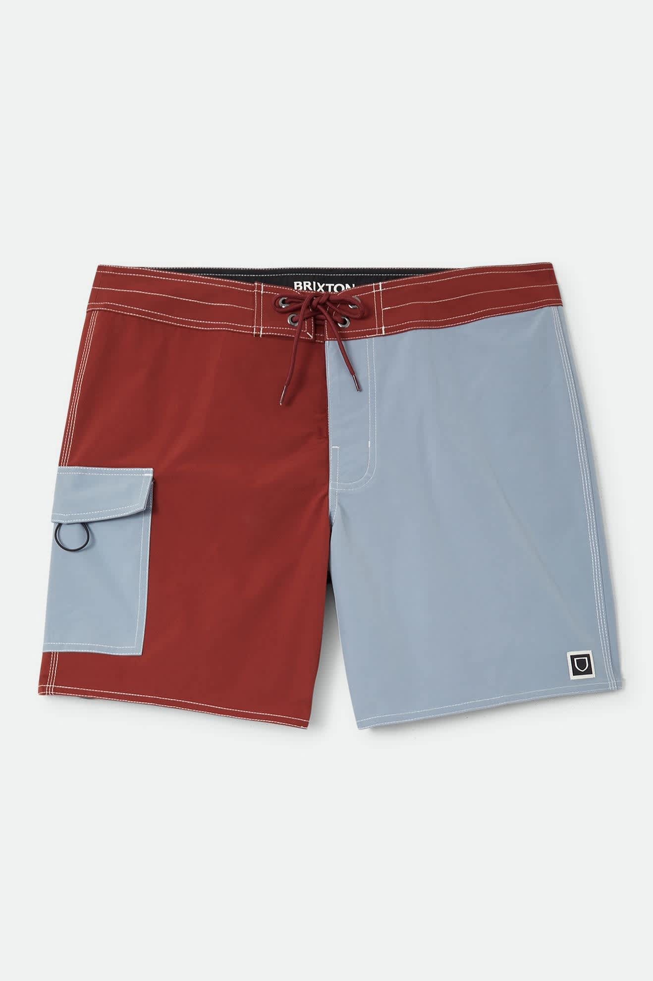 Classic Trunk 17 - Dark Brick/Dusty Blue