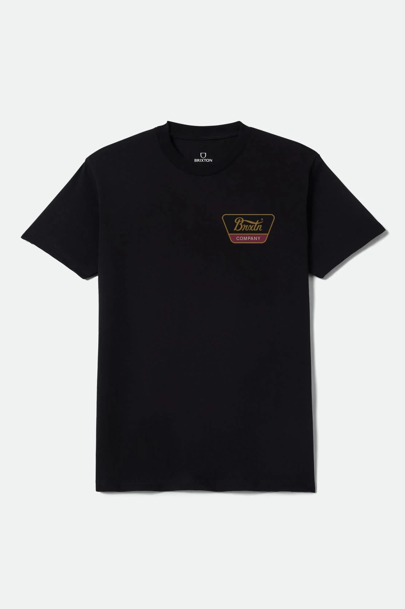 Linwood Standard T-Shirt - Black/Metal Bronze/Red Mahogany
