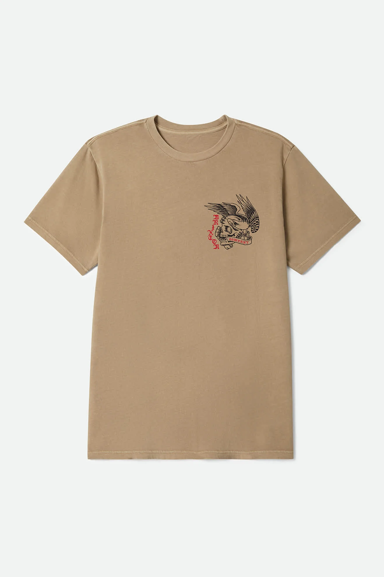 Wolcott Short Sleeve Standard T-Shirt - Timeless Taupe Worn Wash