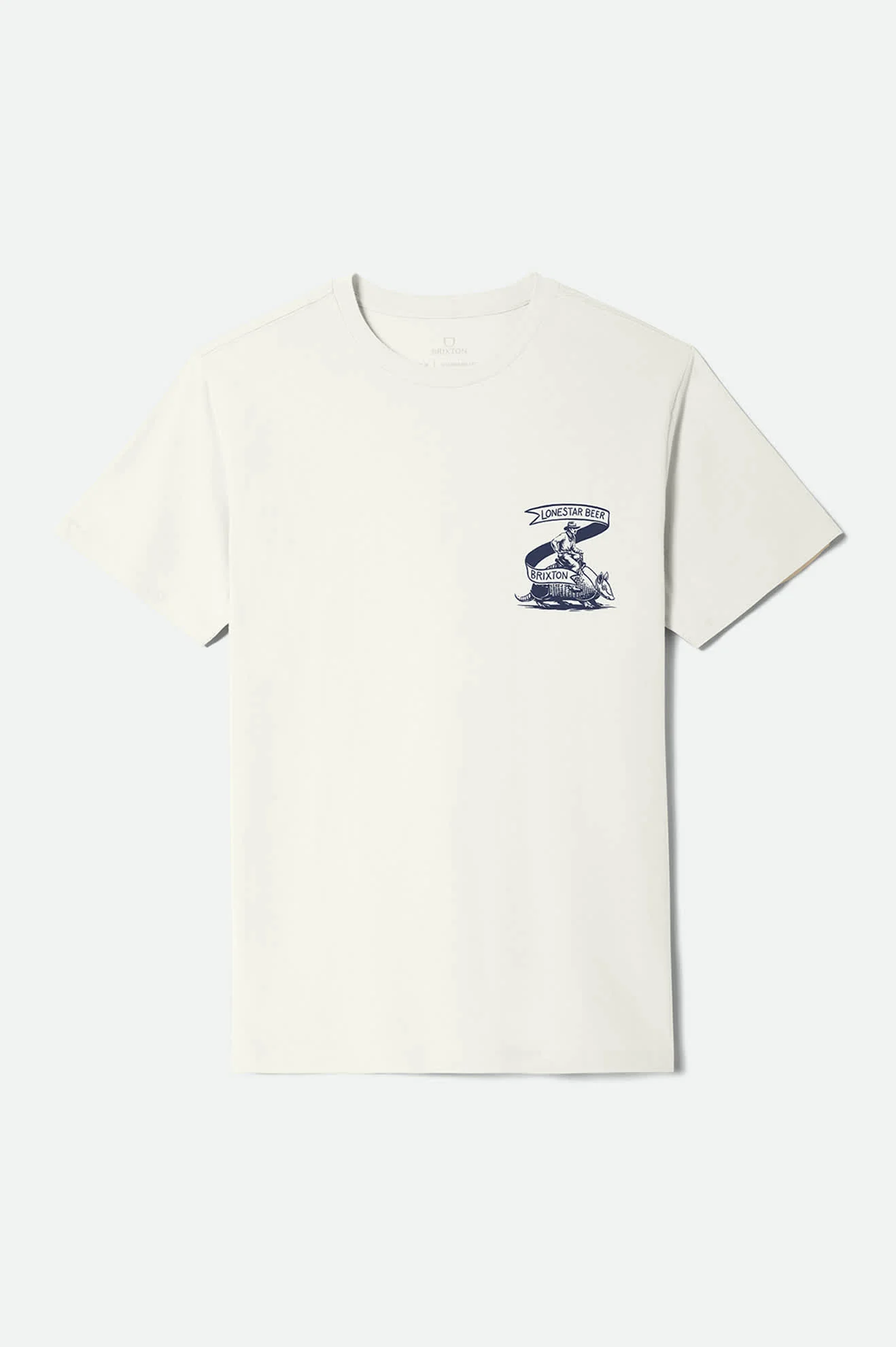 Lone Star Armadillo Short Sleeve Standard T-Shirt - Cream