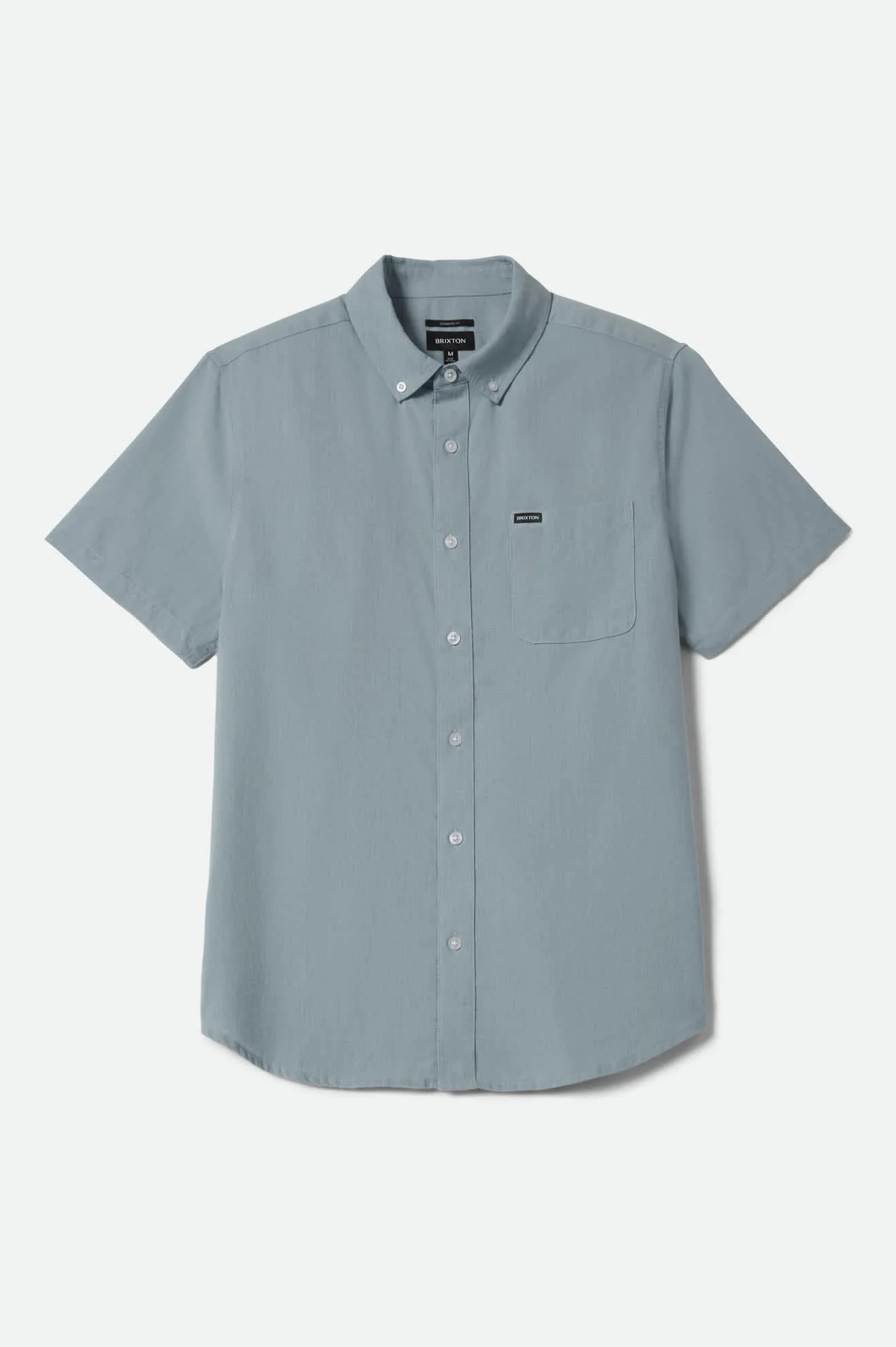 Sanford Oxford Short Sleeve Shirt - Blue Aura