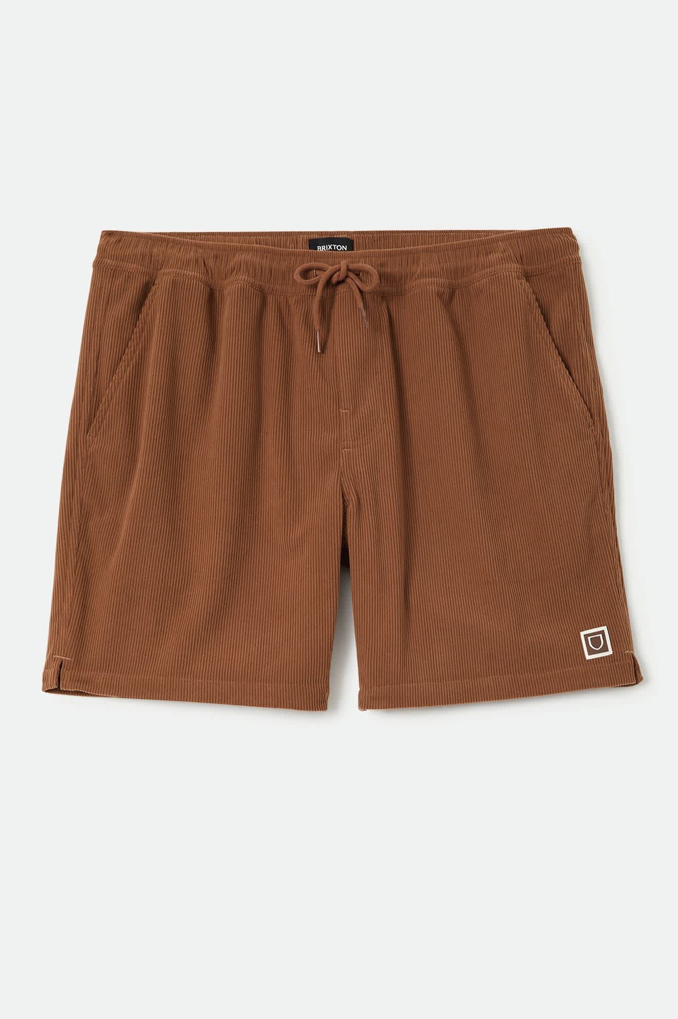 Everyday Corduroy Short - Tobacco Brown