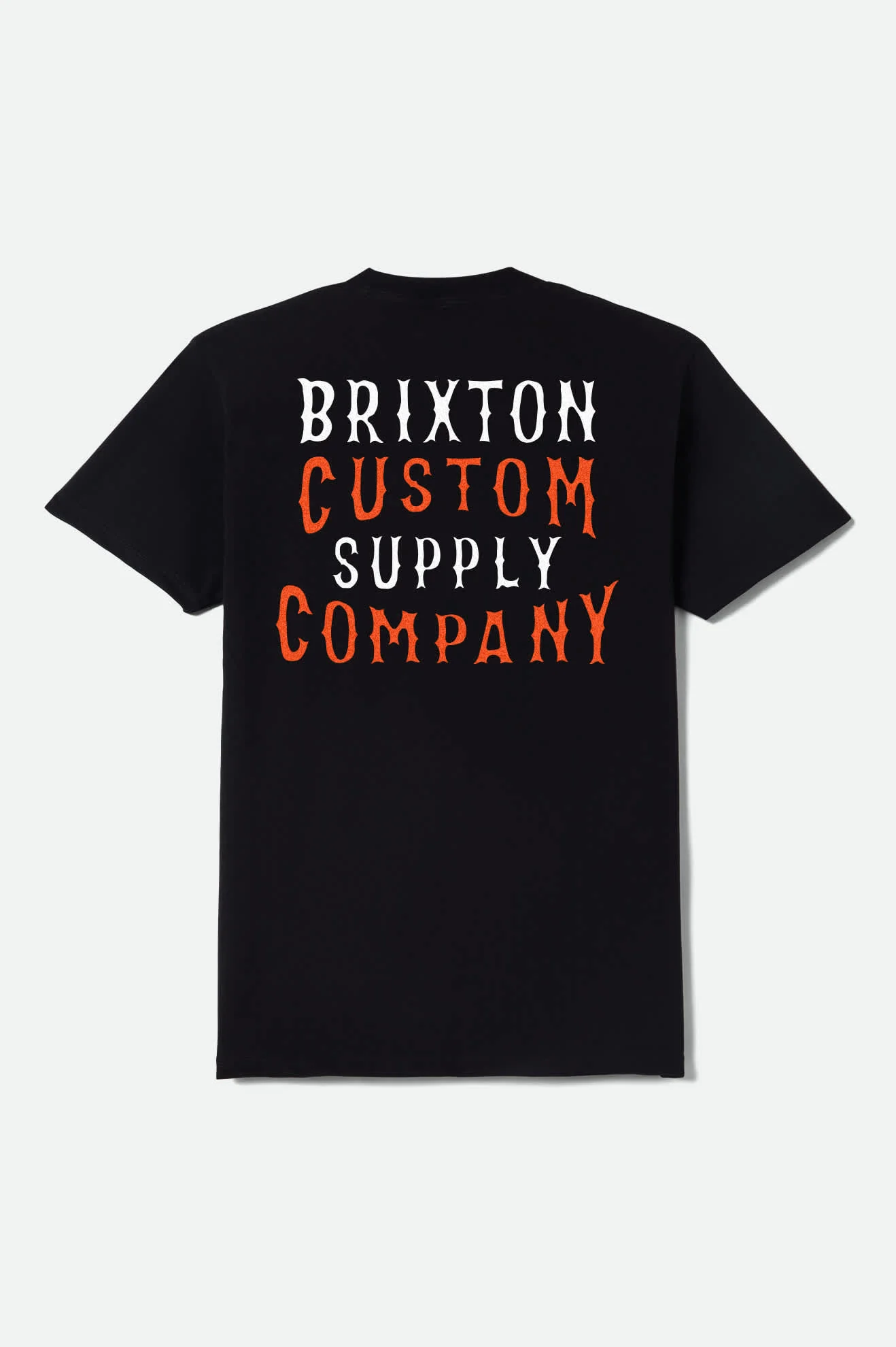 Wheaton Short Sleeve T-Shirt - Black Worn Wash
