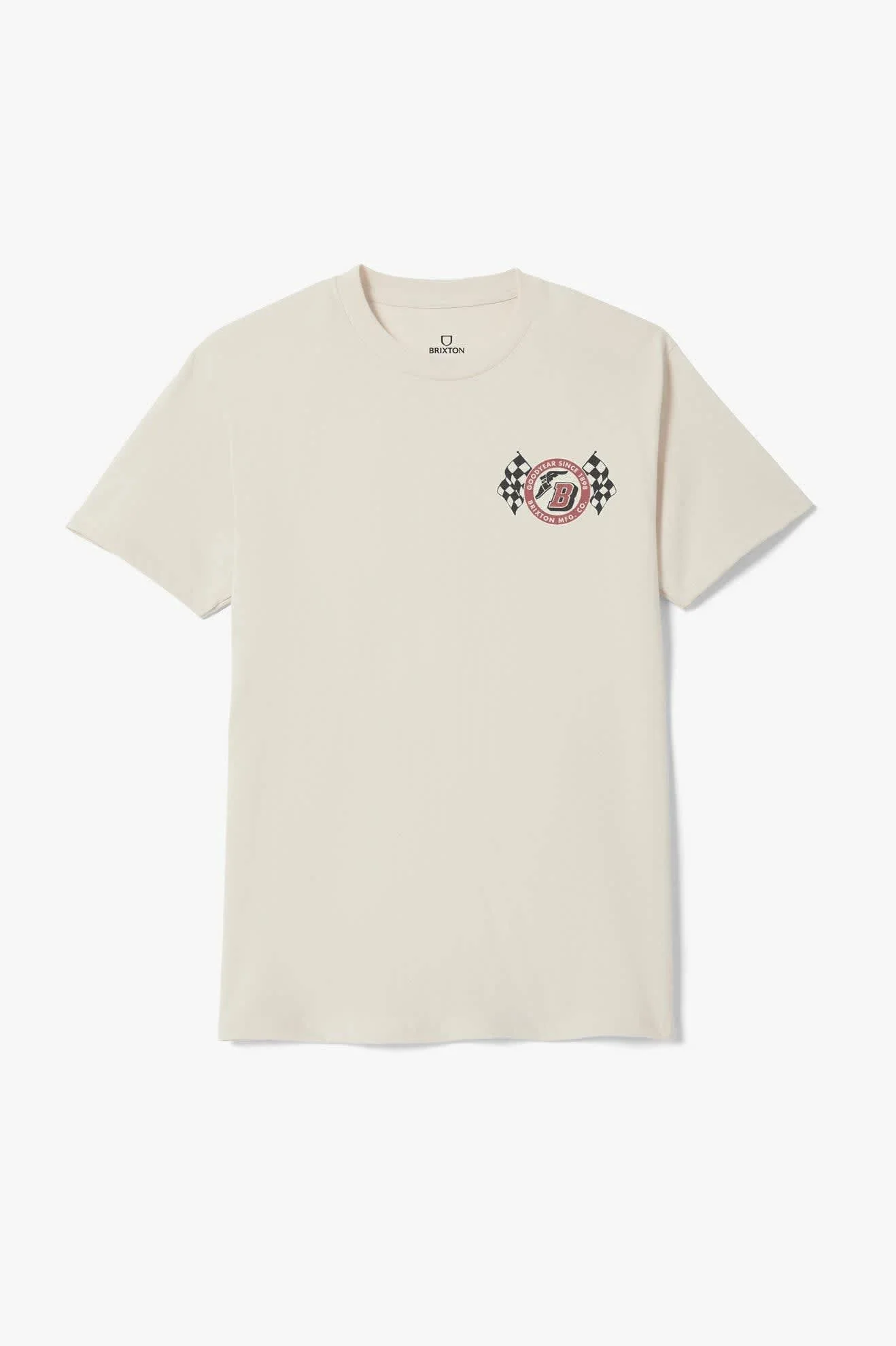 Goodyear Speedway Sleeve Standard T-Shirt - Cream