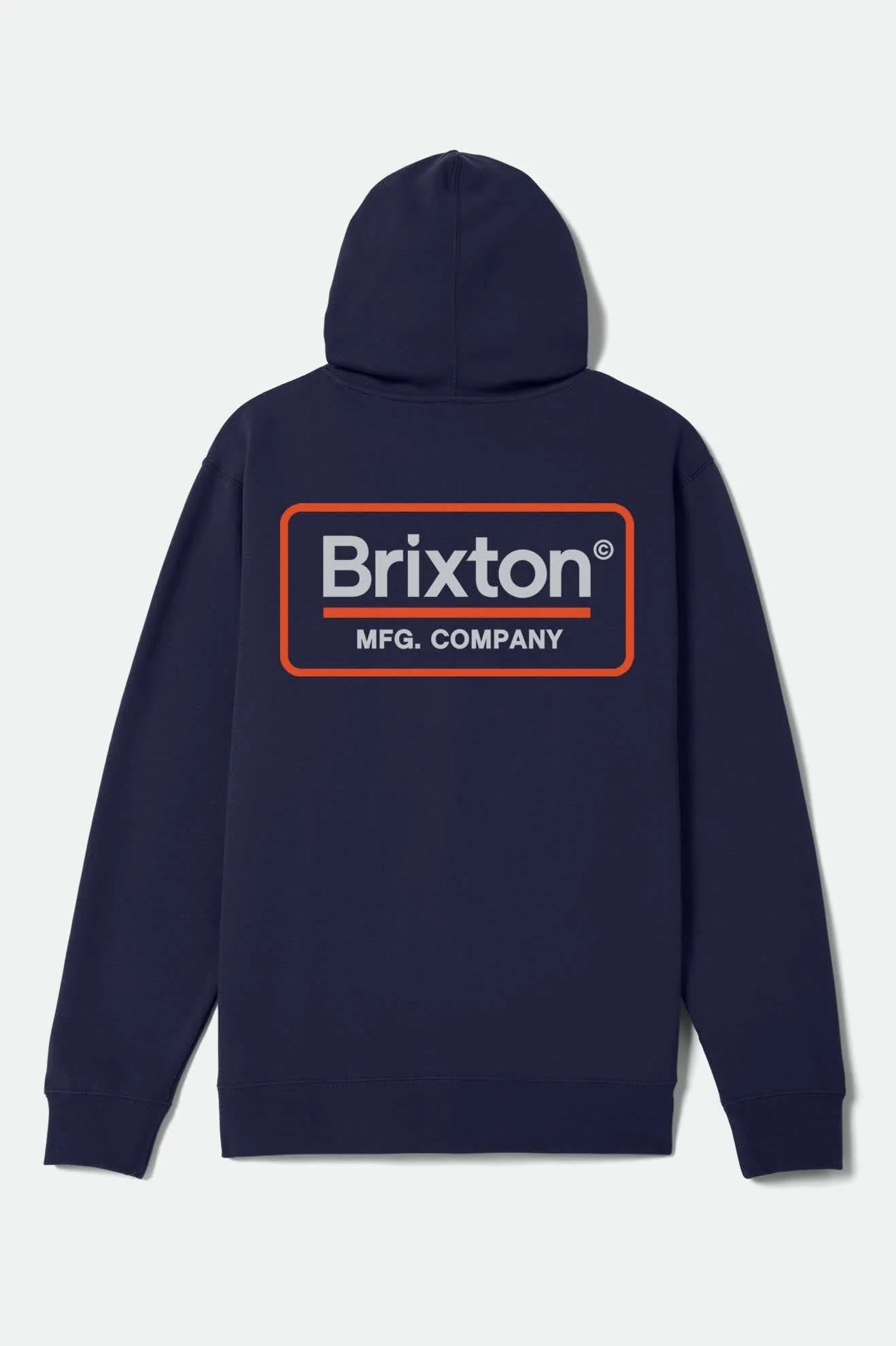 Palmer Hoodie - Classic Navy/Light Grey/Orange
