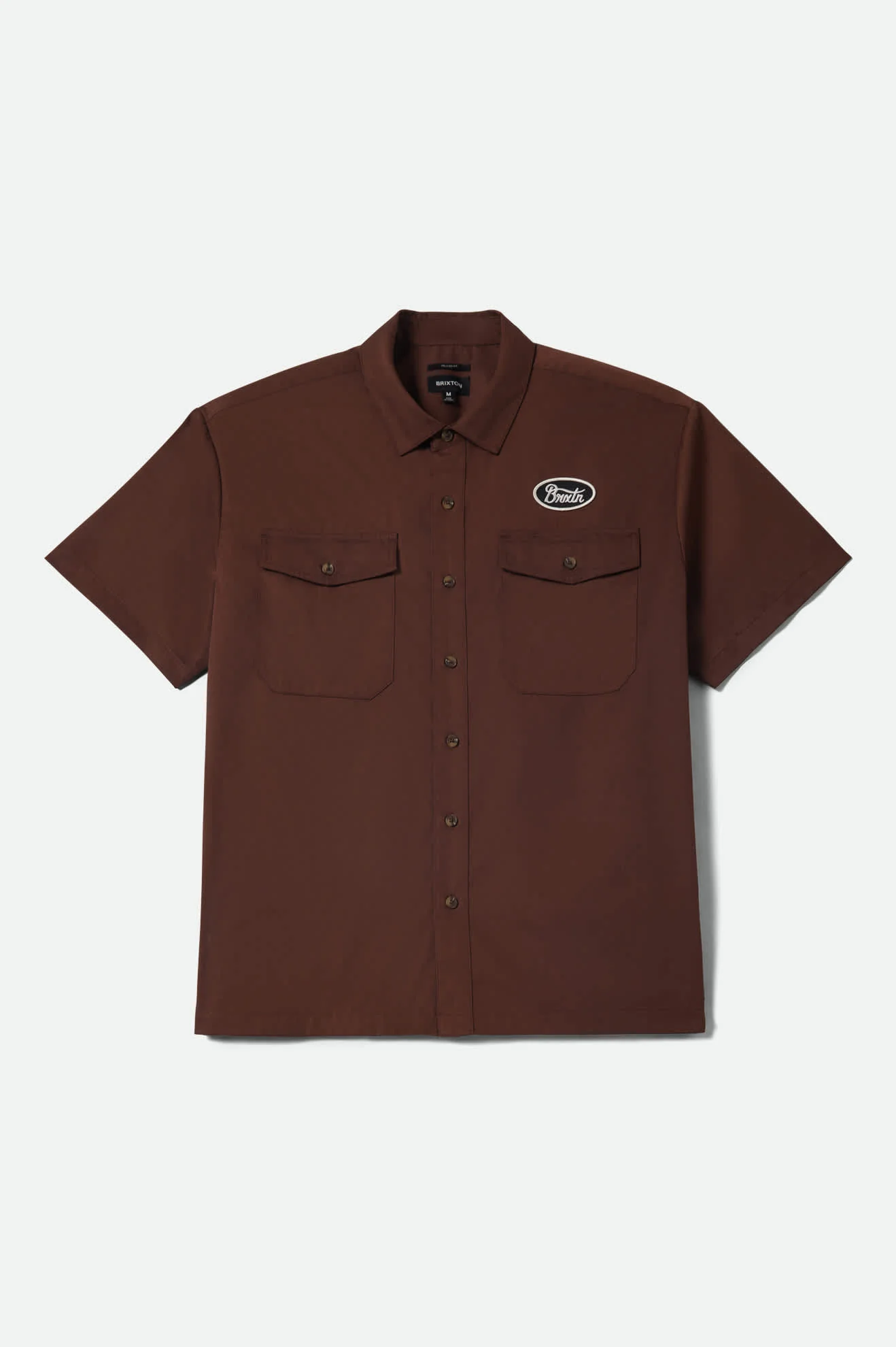 Builders Olson Short Sleeve Shirt - Chocolate