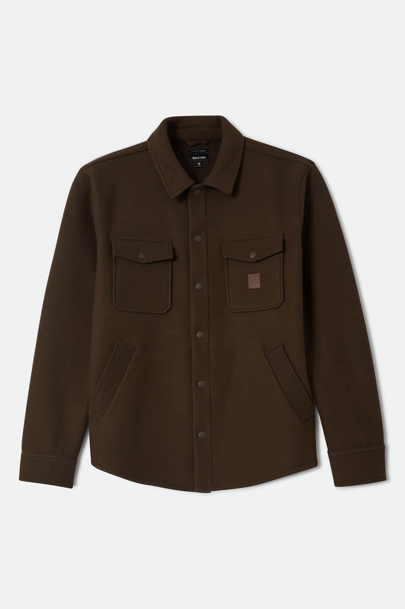 Durham Felted Stretch Jacket - Walnut Brown