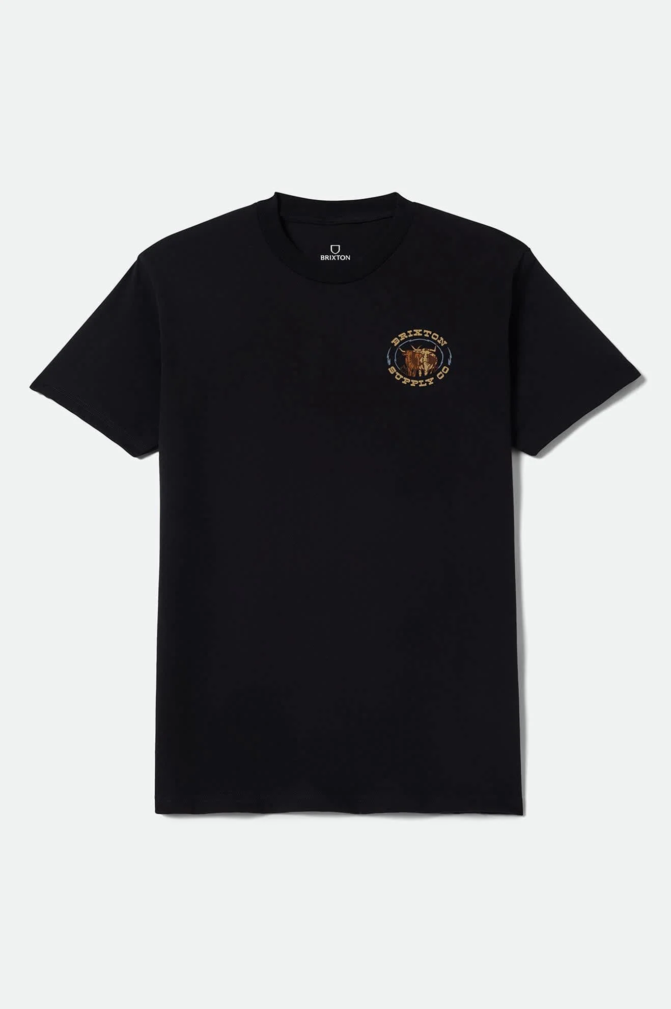 Steele Short Sleeve Standard T-Shirt - Black