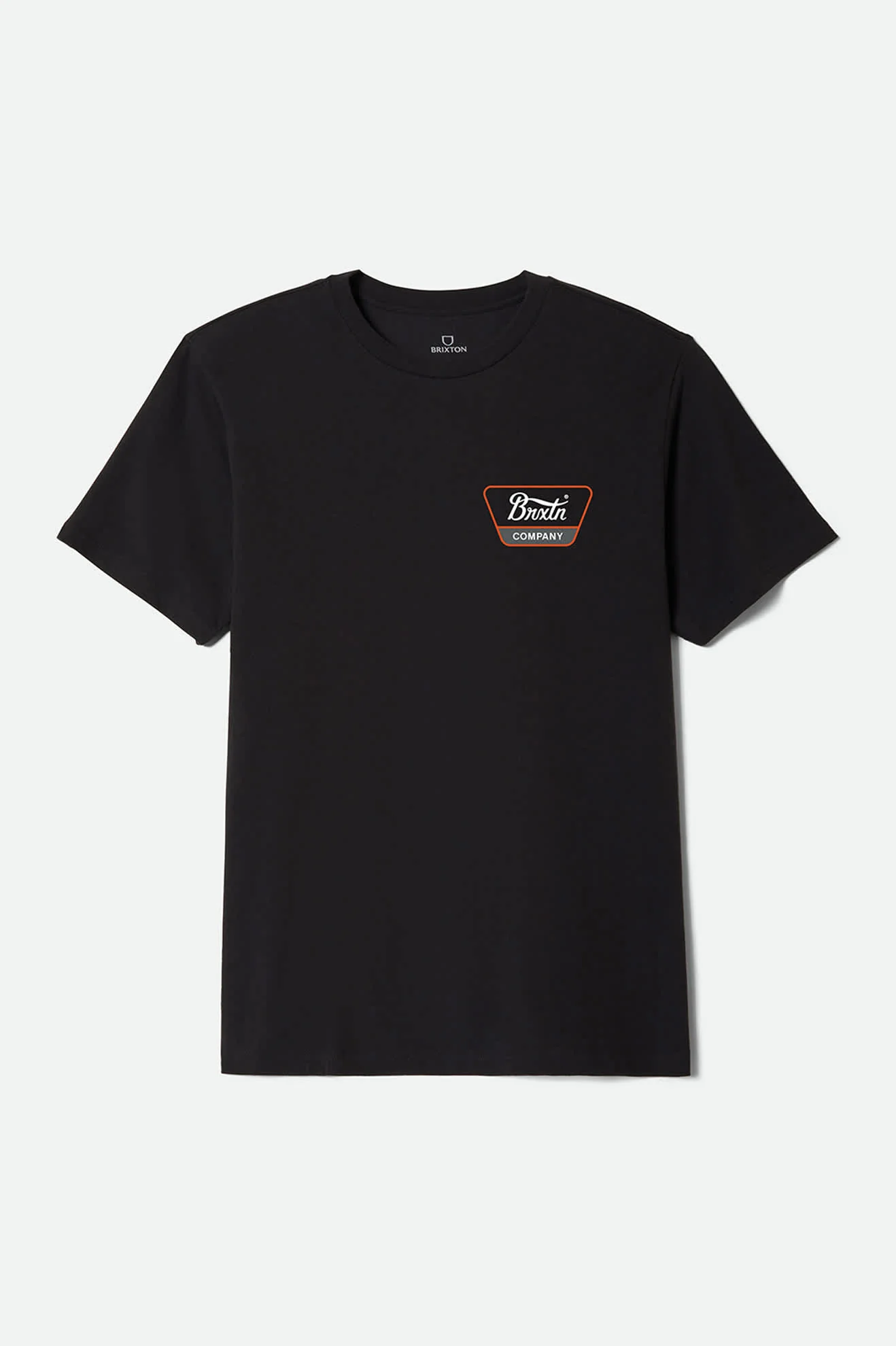 Linwood Short Sleeve Standard T-Shirt - Black/White/Classic Orange