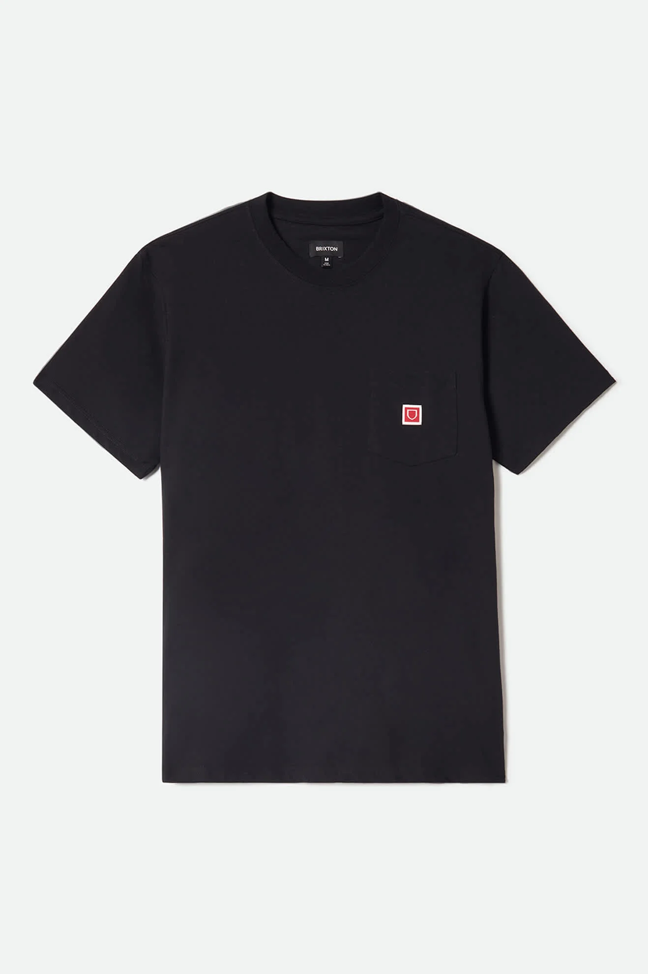 Beta Sheild Short Sleeve Pocket T-Shirt - Black