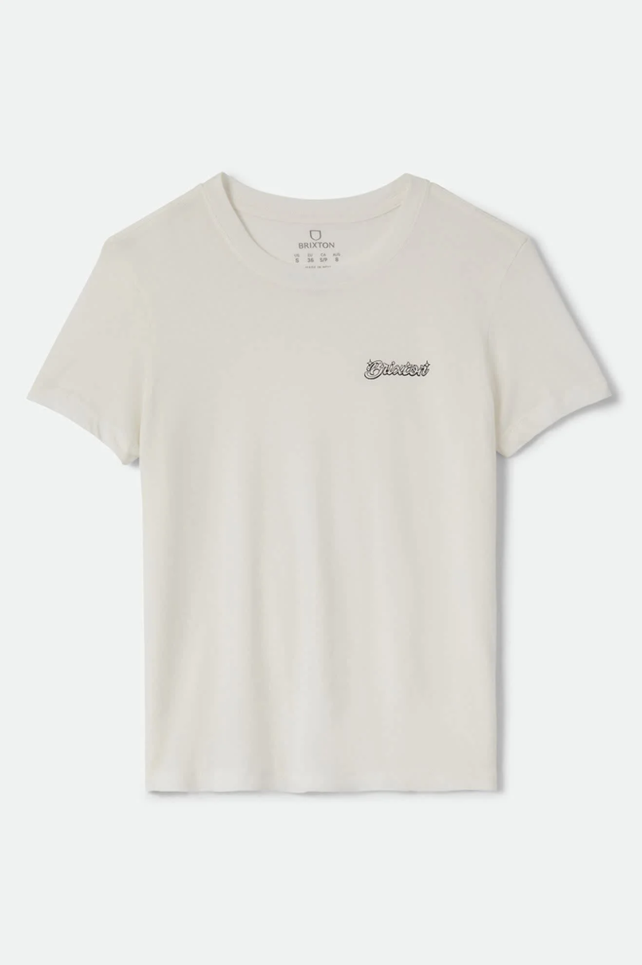 Pinned Slim Crew T-Shirt - Off White