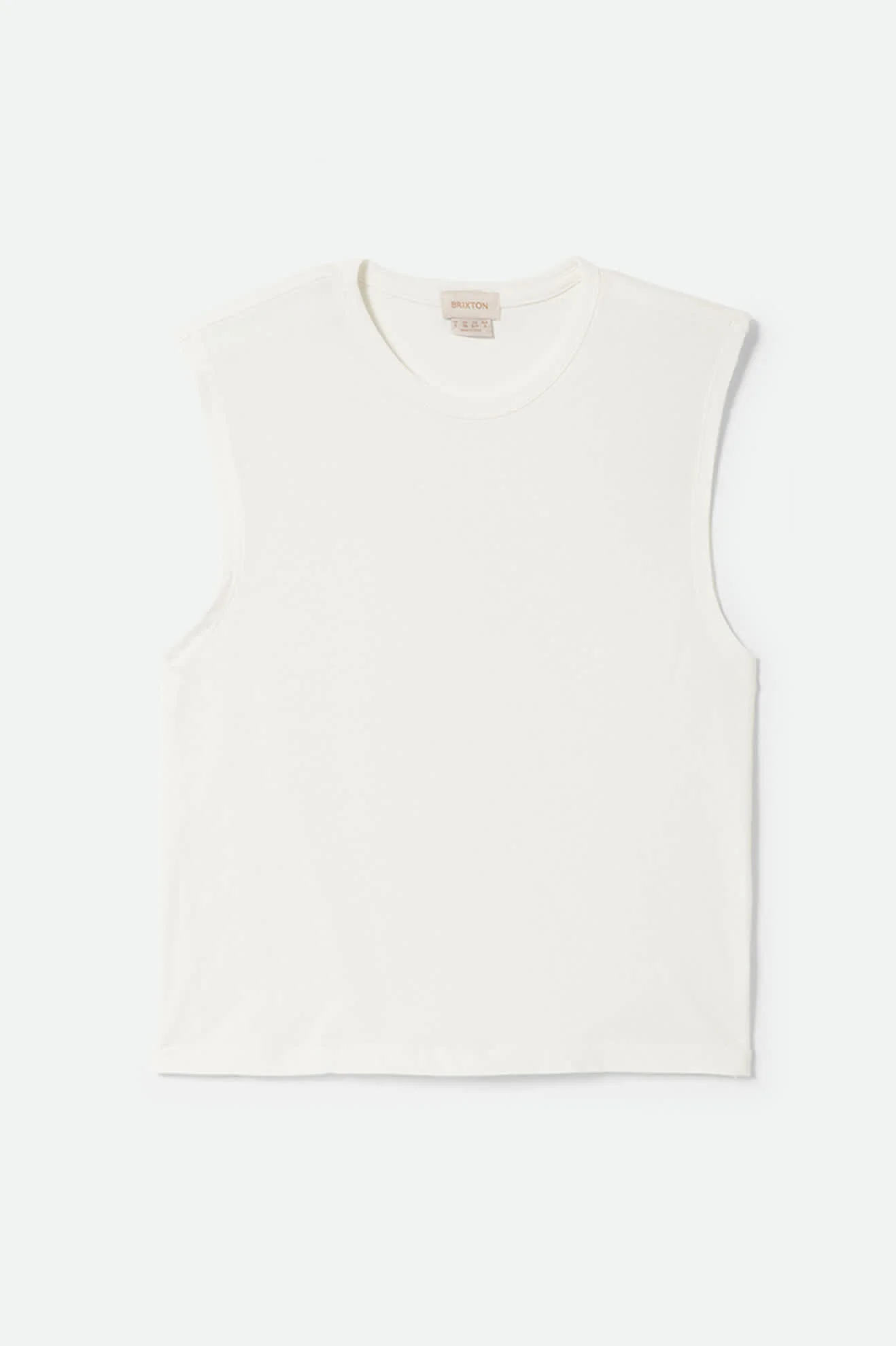 Women's Carefree Organic Garment Dyed Muscle Tank - Off White