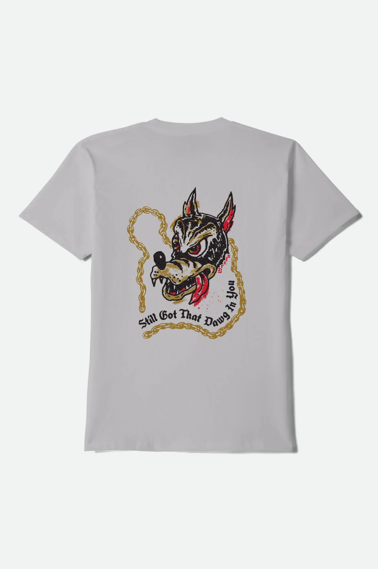 Dawg Short Sleeve T-Shirt - Pebble Stone Worn Wash