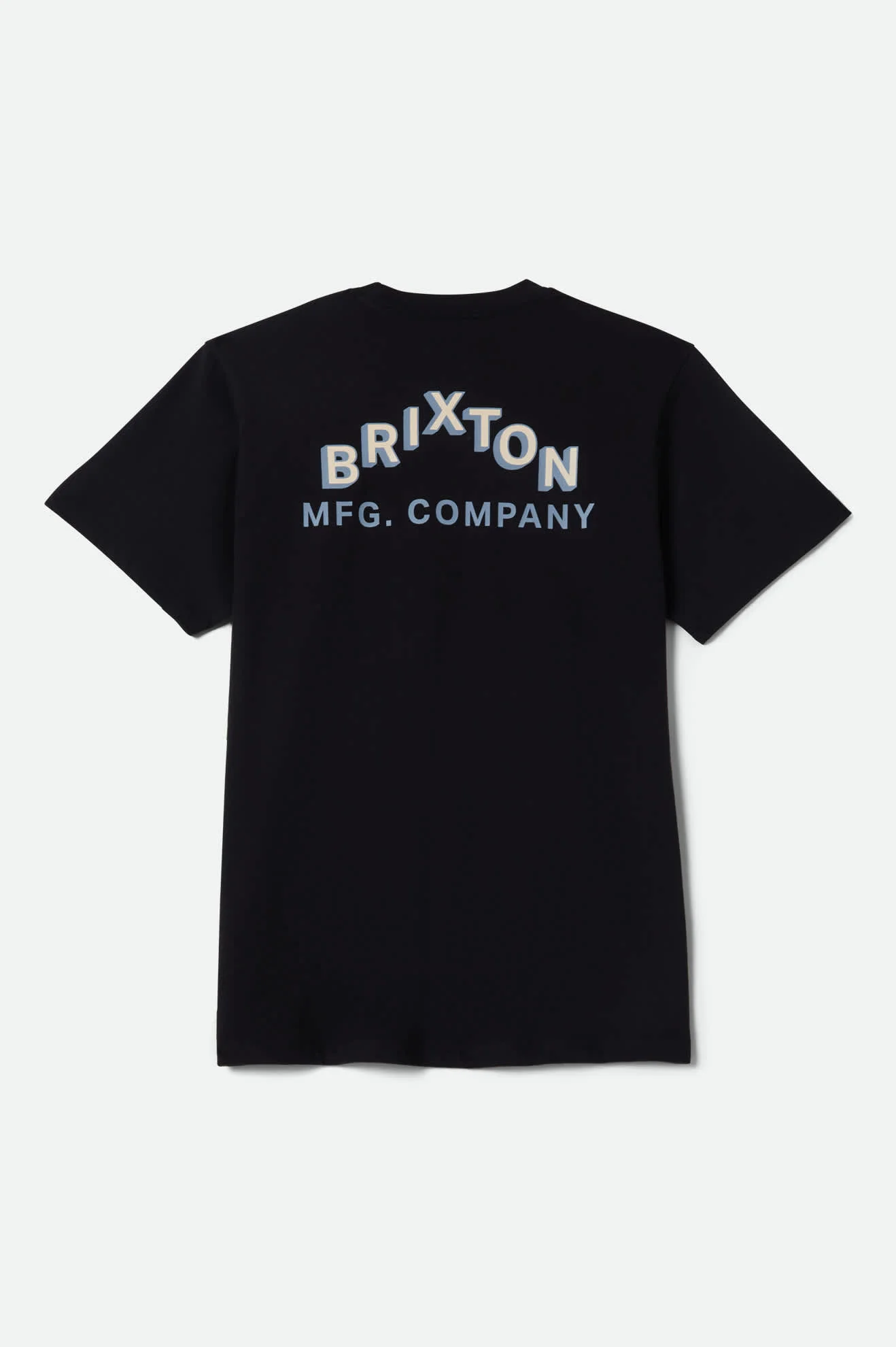 Roman Short Sleeve Pocket T-Shirt - Black