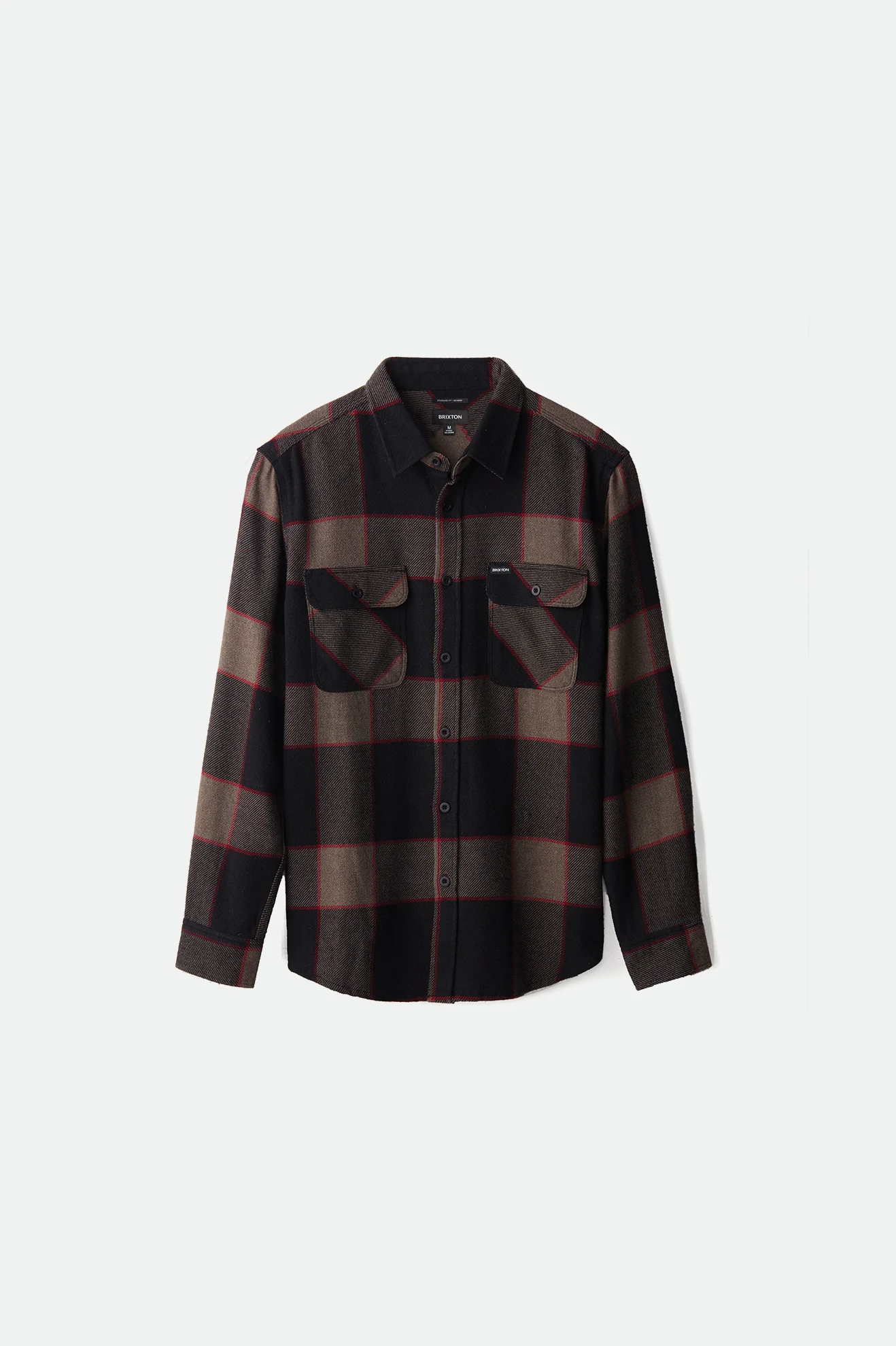 Bowery Flannel - Heather Grey/Charcoal