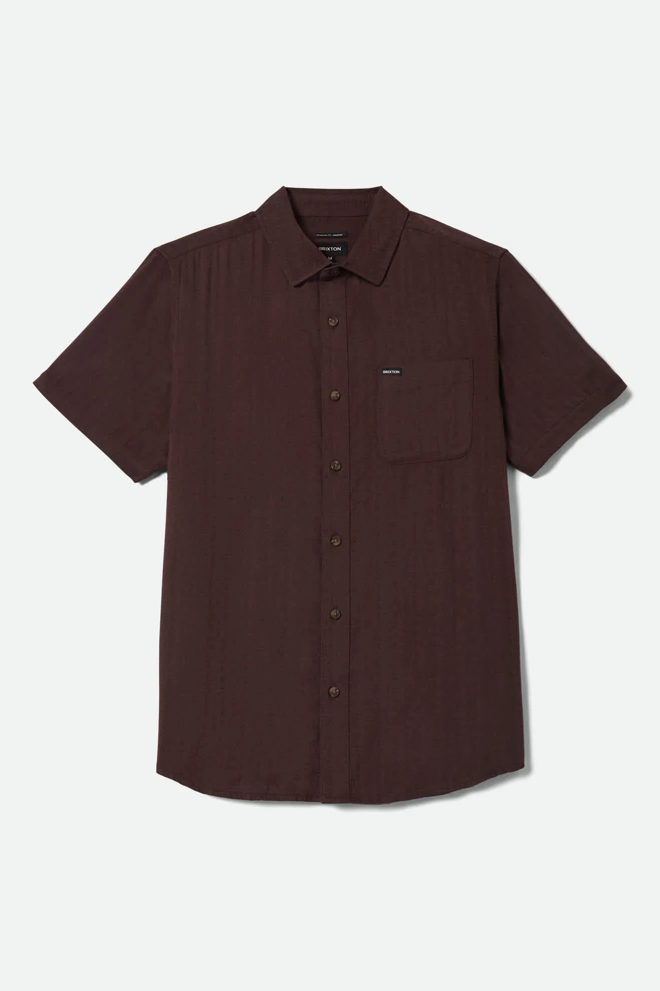 Charter Slub Shirt - Chocolate