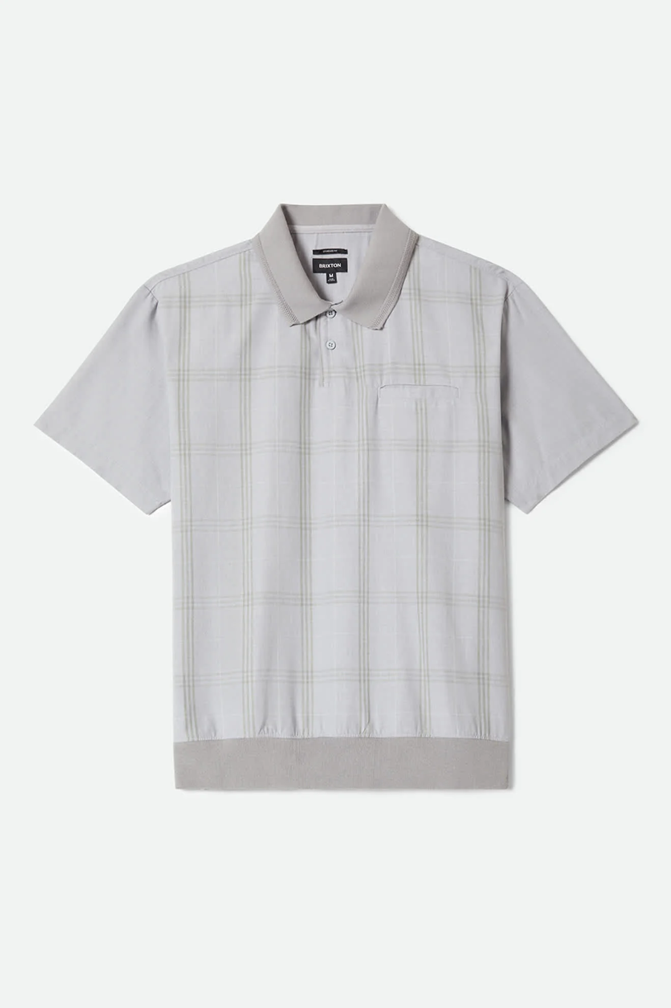 Trolly Jacquard Weekend Short Sleeve Polo - Blue Aura