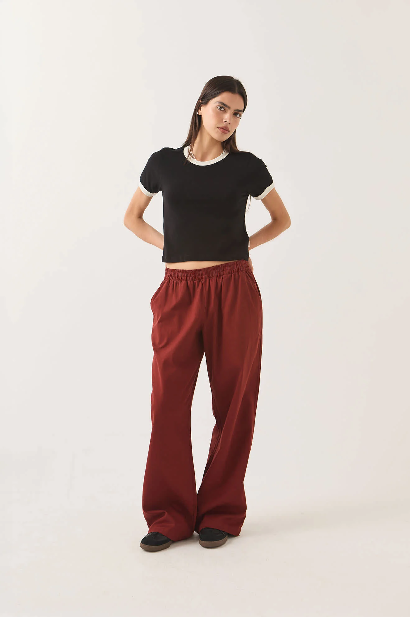 Lounge Pant - Dark Brick