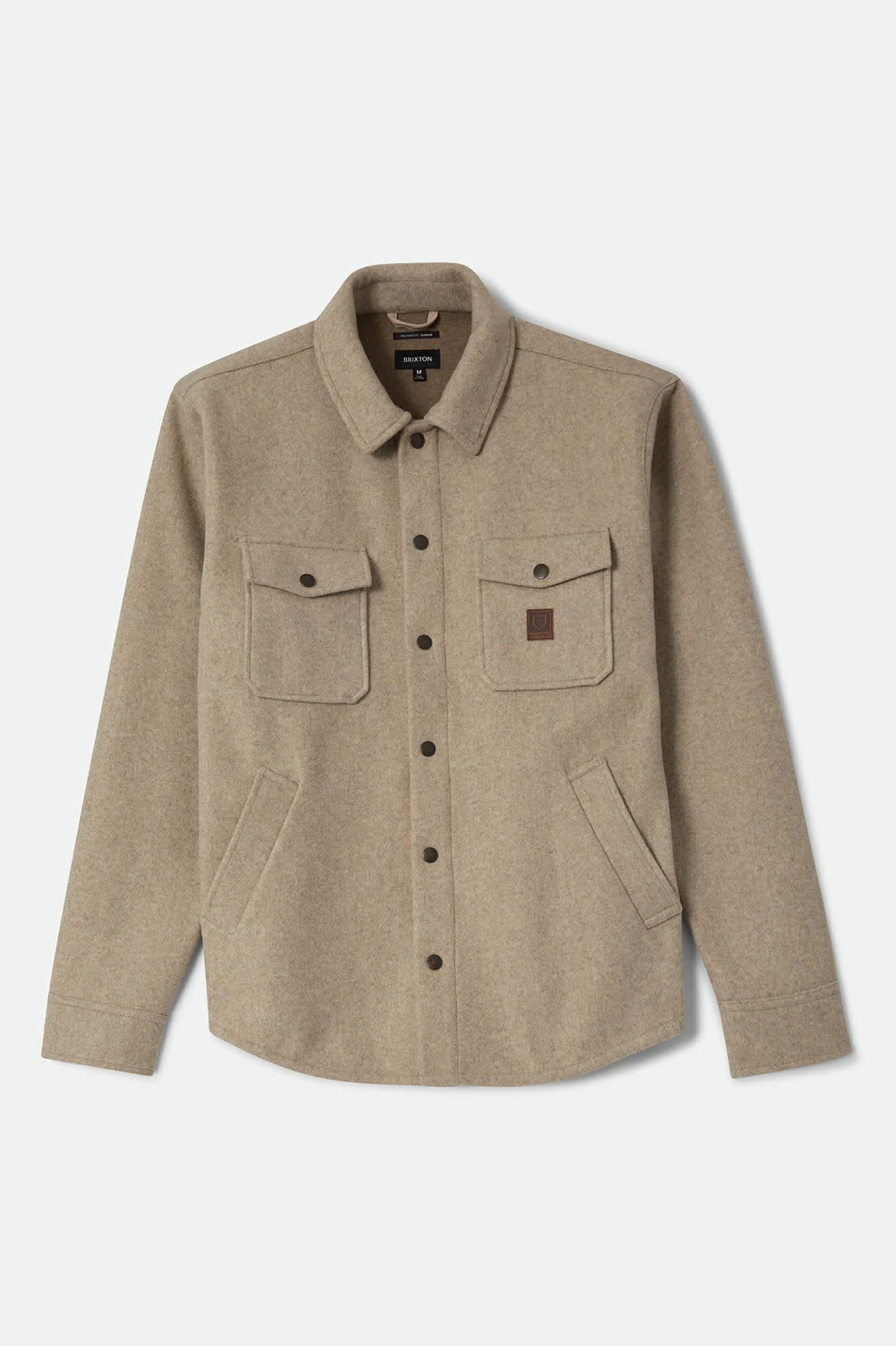 Durham Felted Stretch Jacket - Oatmeal