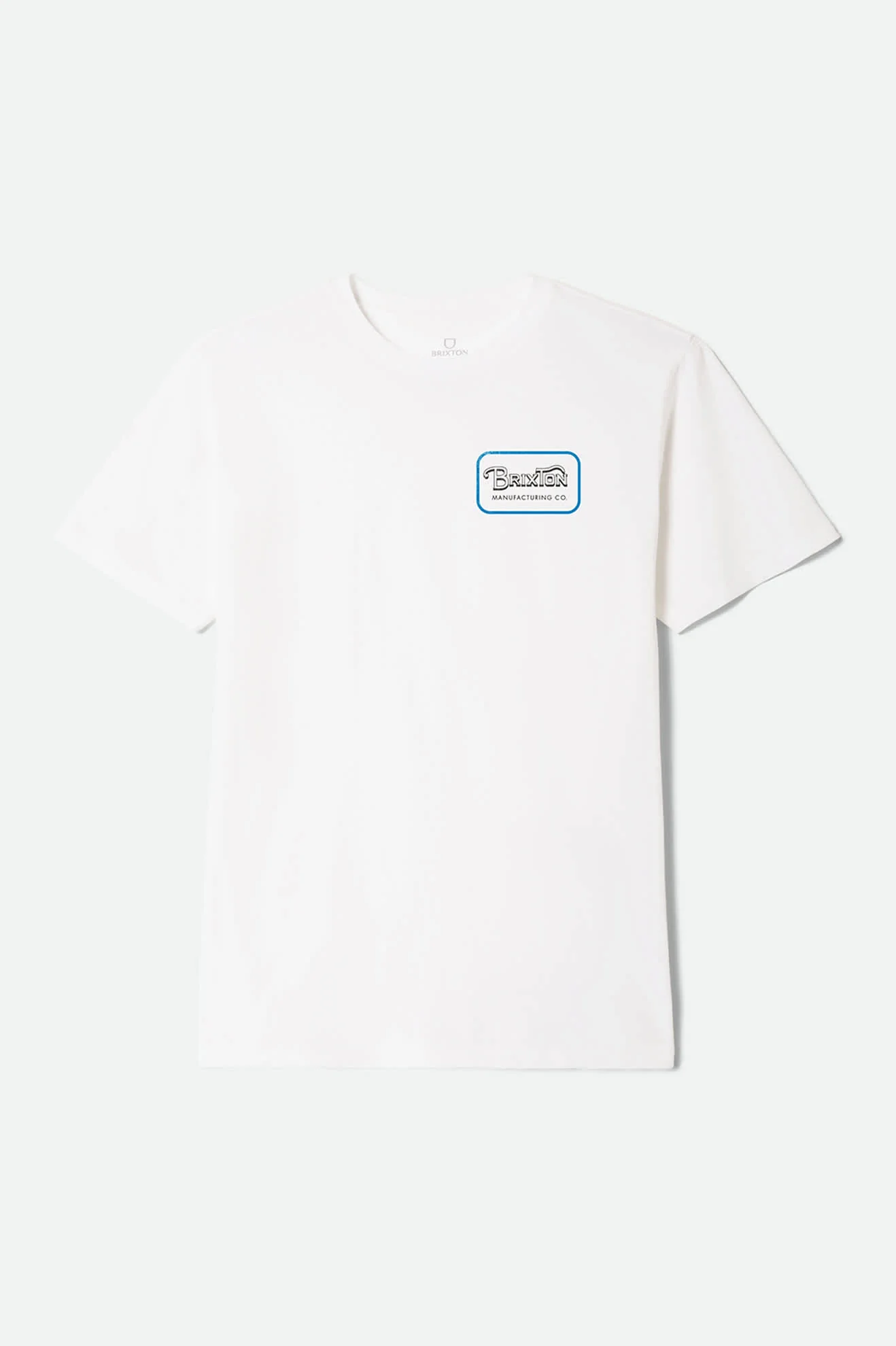 Grade Short Sleeve Standard T-Shirt - White/Washed Black/Medium Blue