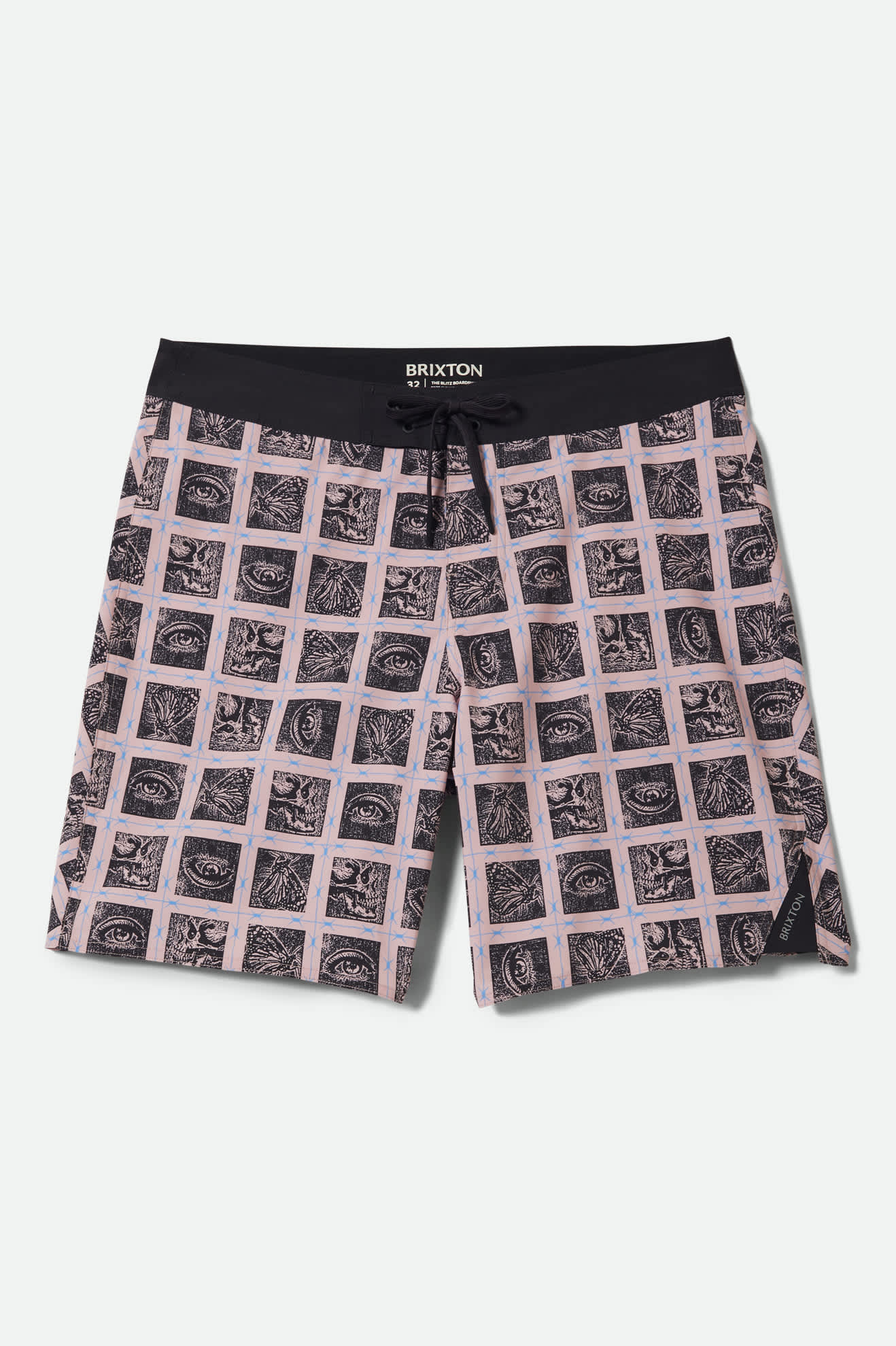 Blitz Boardshort 19 - Silver Pink/Black